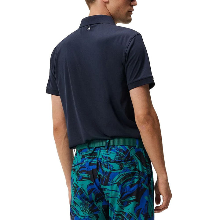 J.Lindeberg Tour Tech Slim Fit Golf Polo JL Navy - FW23
