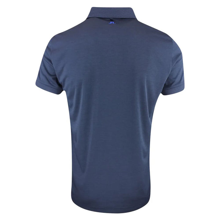 J.Lindeberg Tour Tech Slim Fit Golf Polo Navy Melange - FW23
