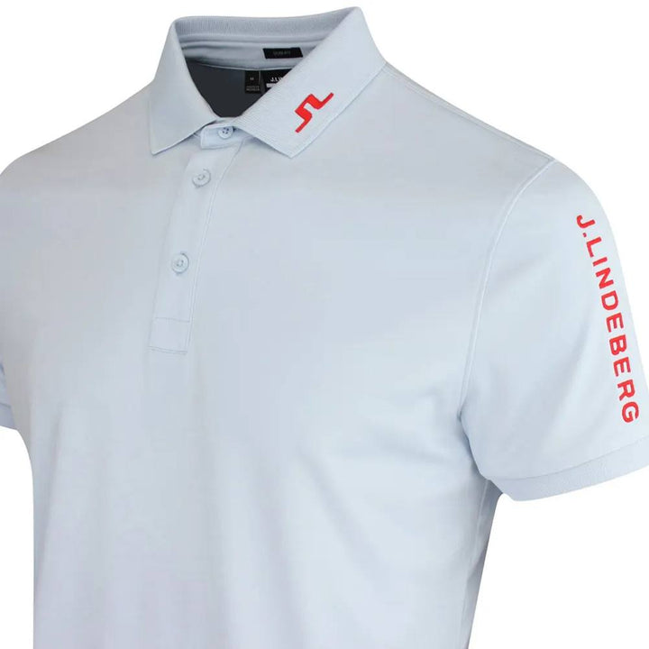 J.Lindeberg Tour Tech Slim Fit Golf Polo Skyway - FW23