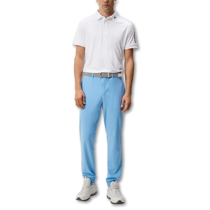 J.Lindeberg Tour Tech Slim Fit Golf Polo White - FW23