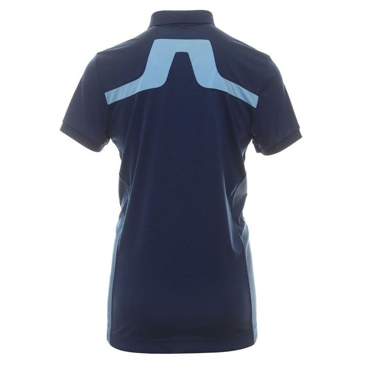 J.Lindeberg KV Regular Fit Golf Polo Estate Blue - FW23