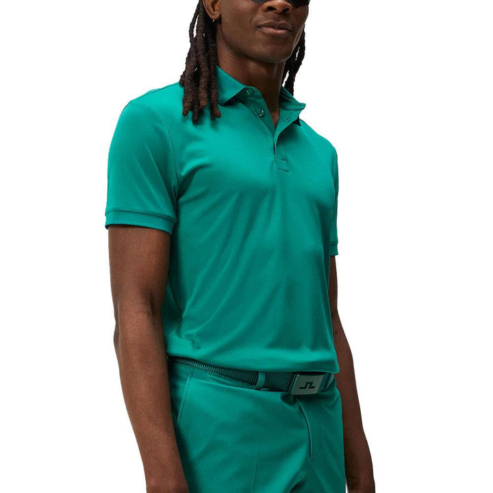 J.Lindeberg KV Regular Fit Golf Polo Proud Peacock - FW23