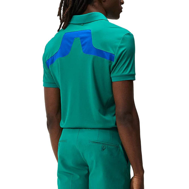 J.Lindeberg KV Regular Fit Golf Polo Proud Peacock - FW23