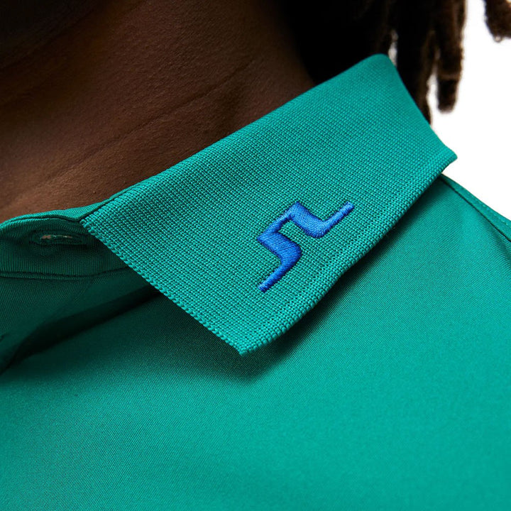 J.Lindeberg KV Regular Fit Golf Polo Proud Peacock - FW23