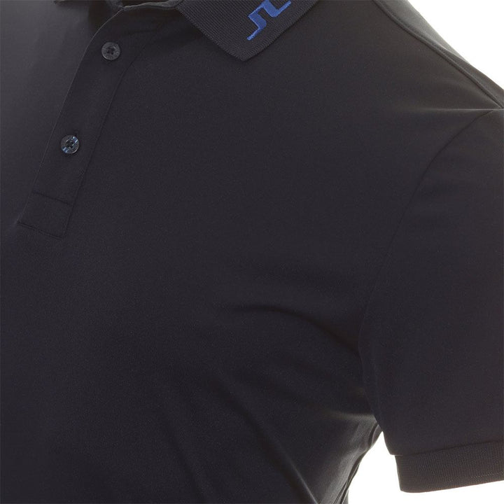 J.Lindeberg KV Regular Fit Golf Polo Surf The Web - FW23
