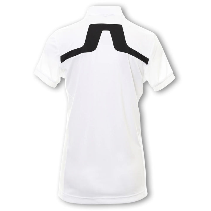 J.Lindeberg KV Regular Fit Golf Polo White - FW23