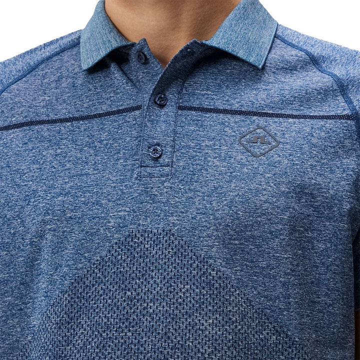 J.Lindeberg Jimmy Seamless Golf Polo Estate Blue - 23 Men