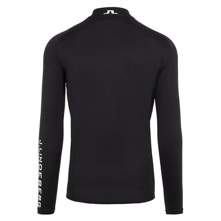 J.Lindeberg Aello Soft Compression Golf Baselayer Black - FW23