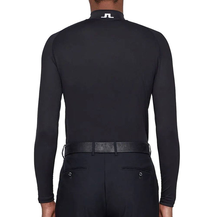 J.Lindeberg Aello Soft Compression Golf Baselayer Black - FW23