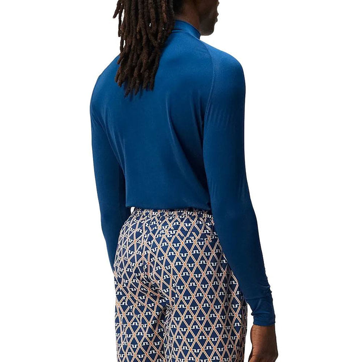 J.Lindeberg Aello Soft Compression Golf Baselayer Estate Blue - FW23