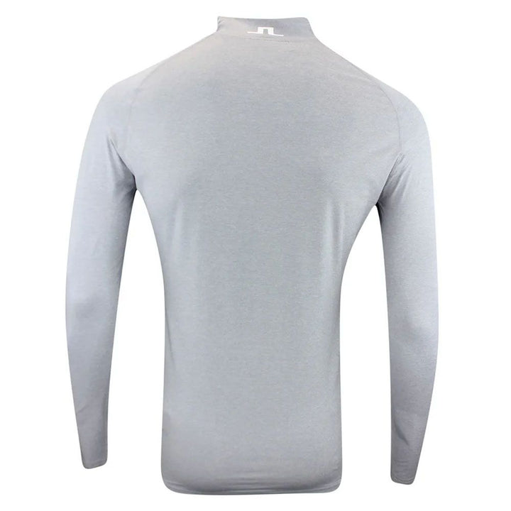 J.Lindeberg Aello Soft Compression Golf Baselayer Gray Melange - FW23