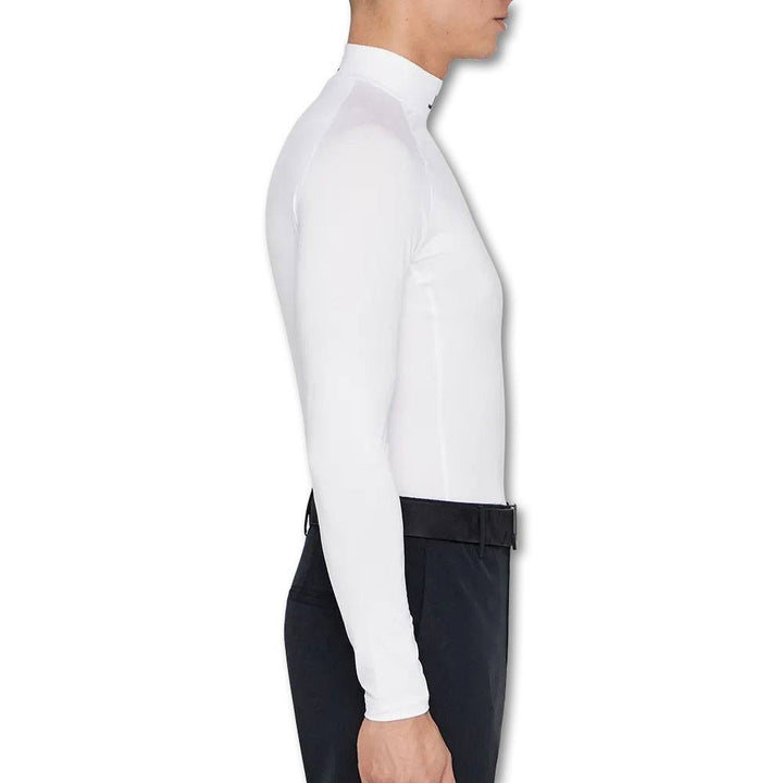 J.Lindeberg Aello Soft Compression Golf Baselayer White - FW23