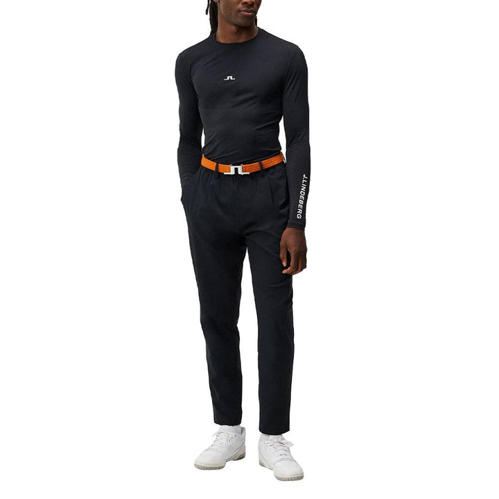 J.Lindeberg Thor Longsleeve Golf Baselayer Black - FW23