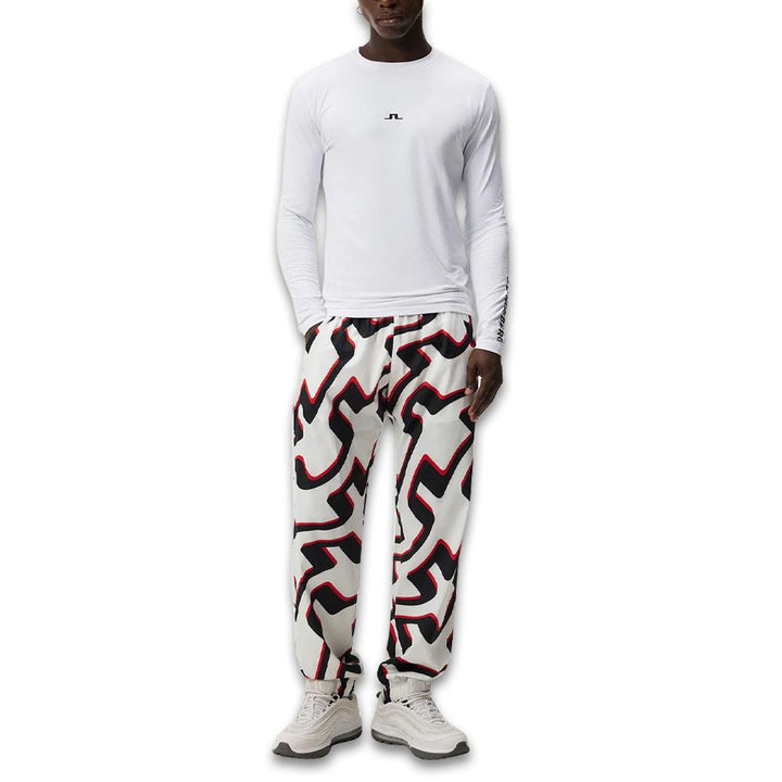J.Lindeberg Thor Longsleeve Golf Baselayer White - FW23