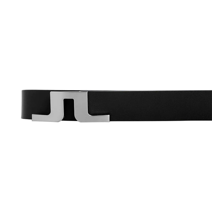 J.Lindeberg Bridger Leather Golf Belt Black - FW23 Men