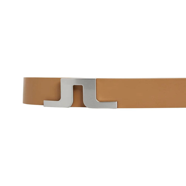 J.Lindeberg Bridger Leather Golf Belt Chipmunk - FW23 Men