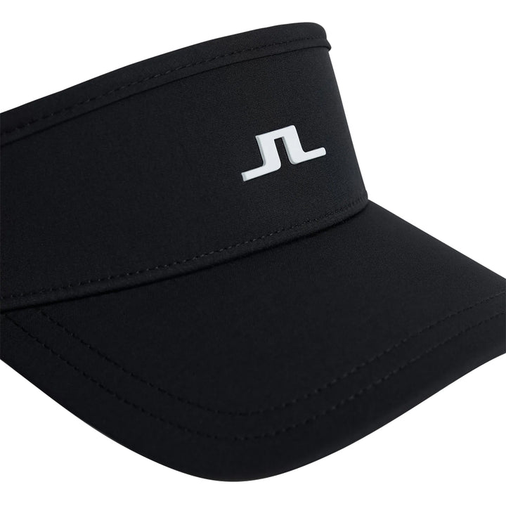 J.Lindeberg Yada Golf Visor Black - FW23 Women