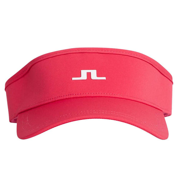 J.Lindeberg Yada Golf Visor Rose Red - FW23 Women