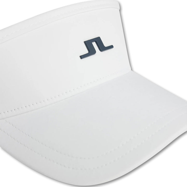 J.Lindeberg Yada Golf Visor White - FW23 Women