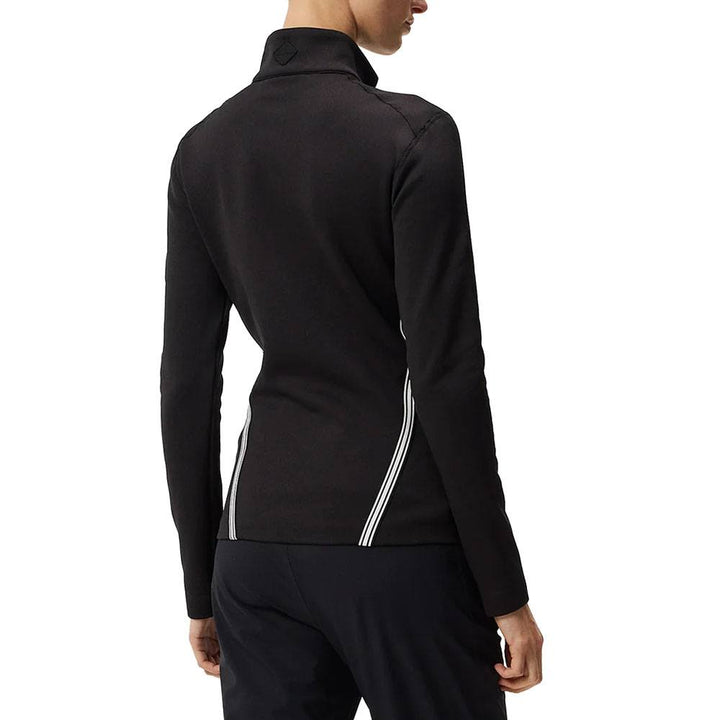 J.Lindeberg Promenade Mid Layer Golf Pullover Black - FW23 Women