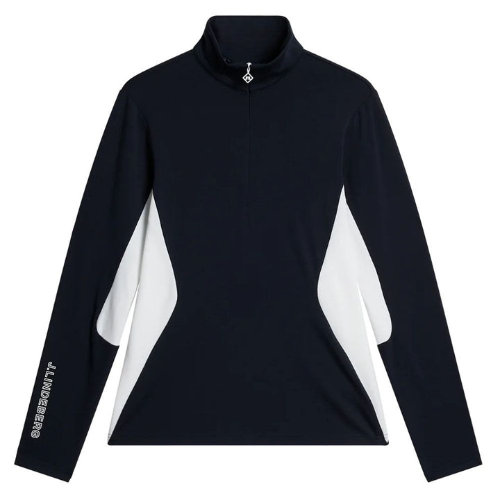 J.Lindeberg Coockies Mid Layer Golf Pullover JL Navy - FW23 Women