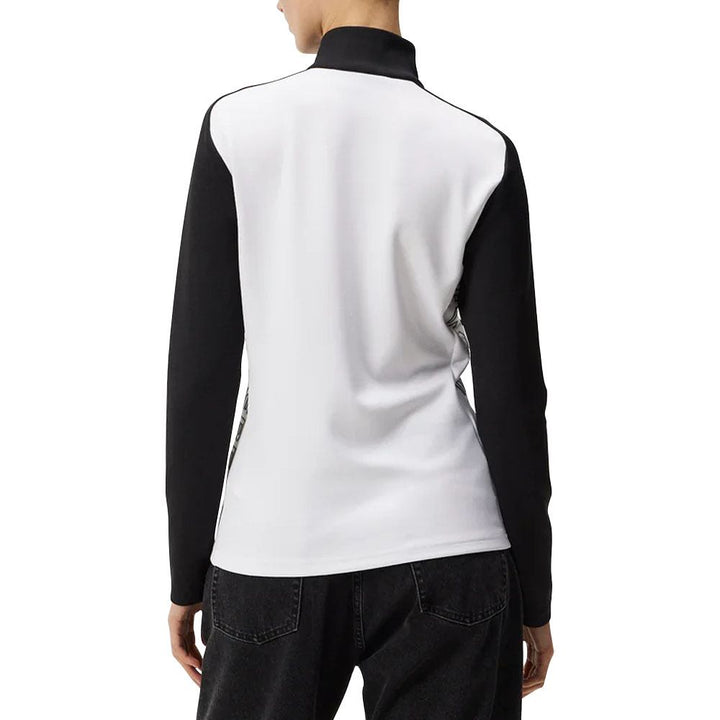 J.Lindeberg Solar Full Zip Mid Layer Golf Jacket Black - FW23 Women