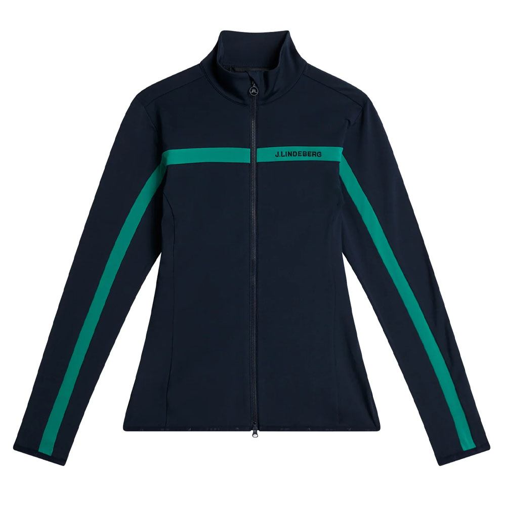 J.Lindeberg Seasonal Janice Mid Layer Golf Jacket JL Navy - FW23 Women