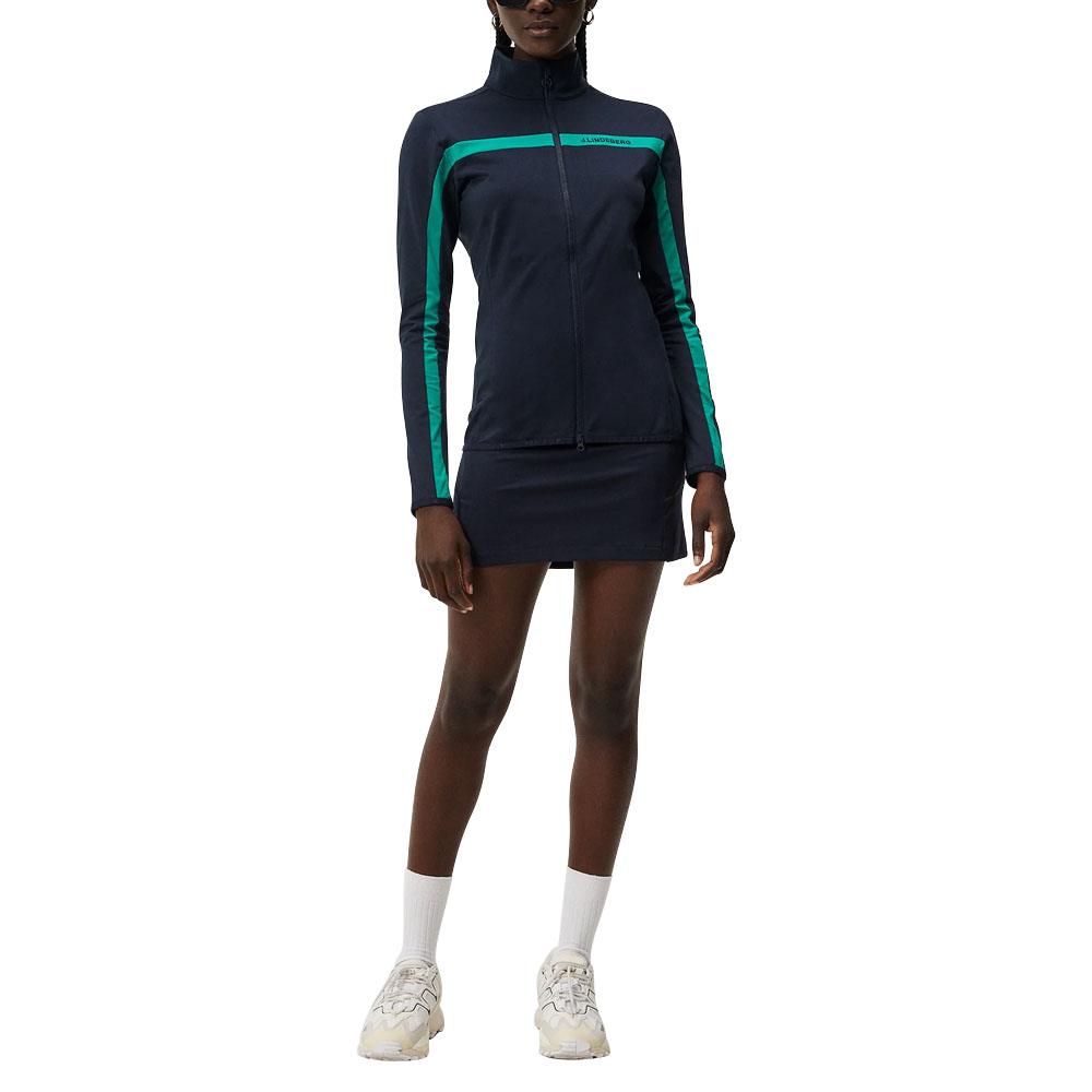 J.Lindeberg Seasonal Janice Mid Layer Golf Jacket JL Navy - FW23 Women
