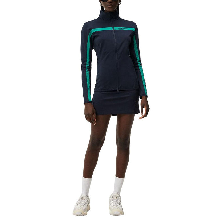J.Lindeberg Seasonal Janice Mid Layer Golf Jacket JL Navy - FW23 Women
