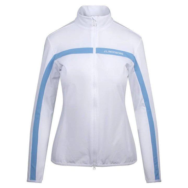 J.Lindeberg Seasonal Janice Mid Layer Golf Jacket White - FW23 Women