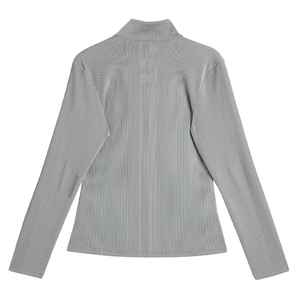 J.Lindeberg Slot Full Zip Mid Layer Golf Jacket Gray Melange - FW23 Women