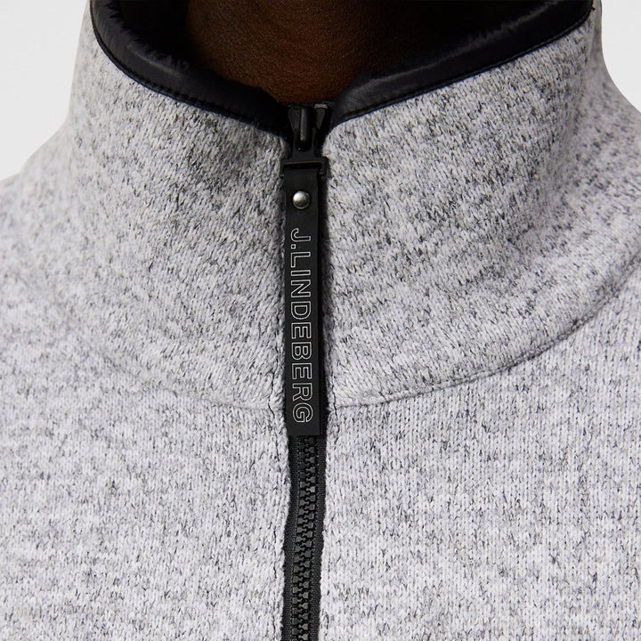 J.Lindeberg Cirque Golf Jacket Light Gray Melange - FW23 Women