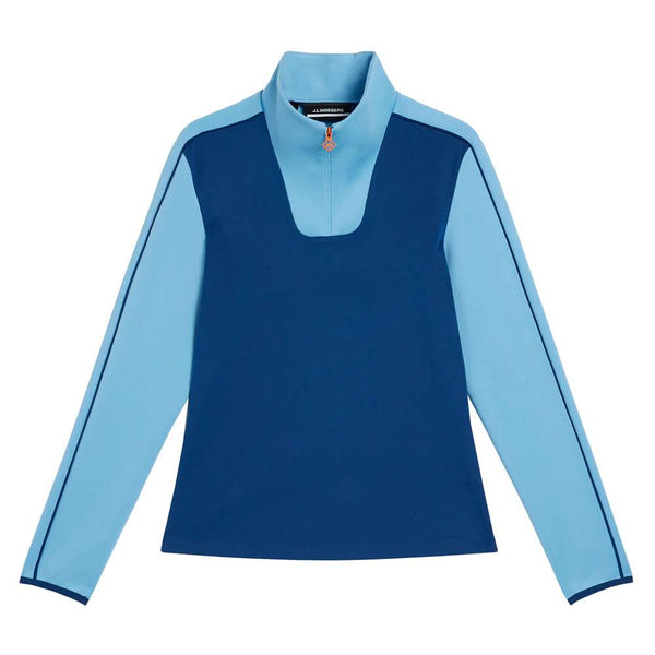J.Lindeberg Sunnyside Mid Layer Golf Jacket Estate Blue - 23 Women