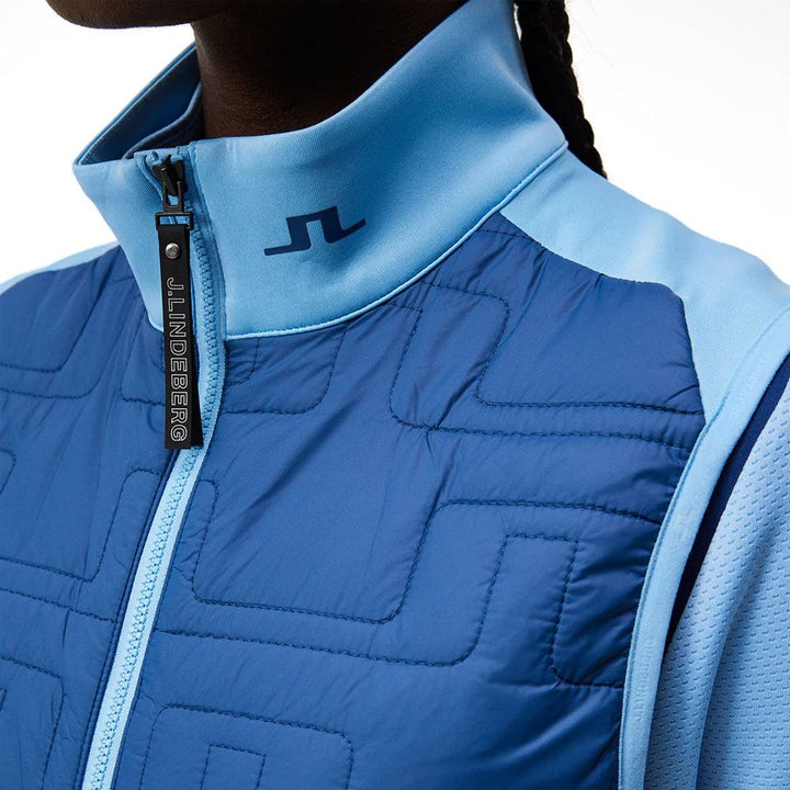 J.Lindeberg Quilt Hybrid Golf Vest 2023 Women
