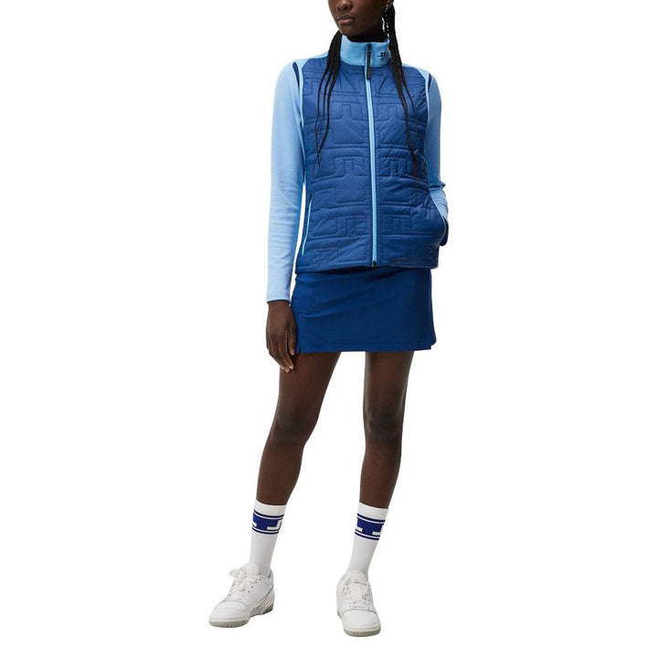 J.Lindeberg Quilt Hybrid Golf Vest 2023 Women