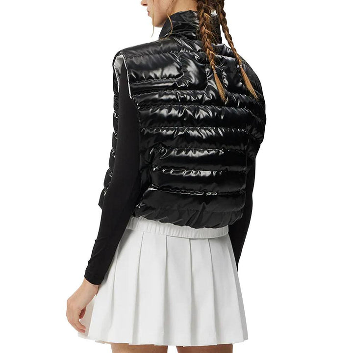 J.Lindeberg Isla Reversible Golf Vest Black - FW23 Women