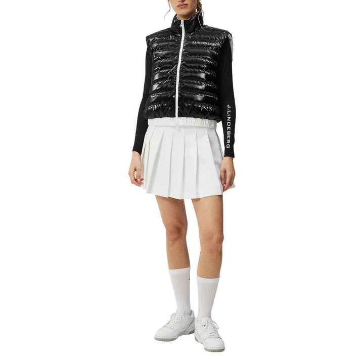 J.Lindeberg Isla Reversible Golf Vest Black - FW23 Women