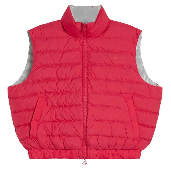J.Lindeberg Isla Reversible Golf Vest Silver - FW23 Women