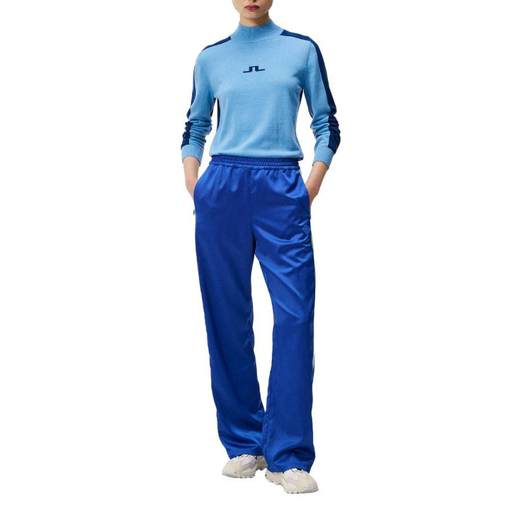 J.Lindeberg Adeline Knitted Golf Sweater Little Boy Blue - FW23 Women