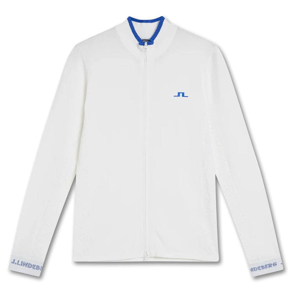 J.Lindeberg Almaida Knitted Golf Sweater White - FW23 Women