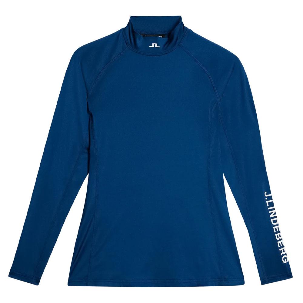 J Underblue goods Men's FootJoy Light Blue THE PLAYERS ProDry Half-Zip Top