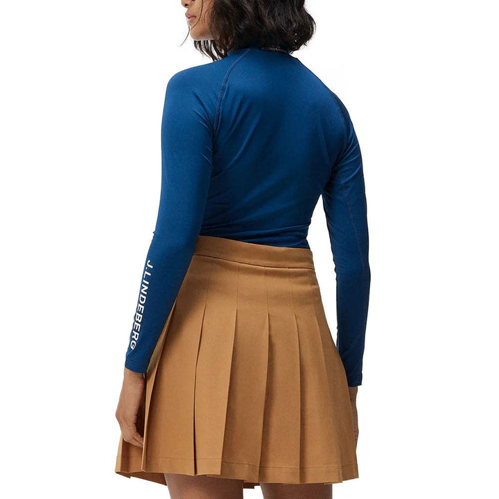 J.Lindeberg Asa Soft Compression Top Golf Baselayer Estate Blue - FW23 Women