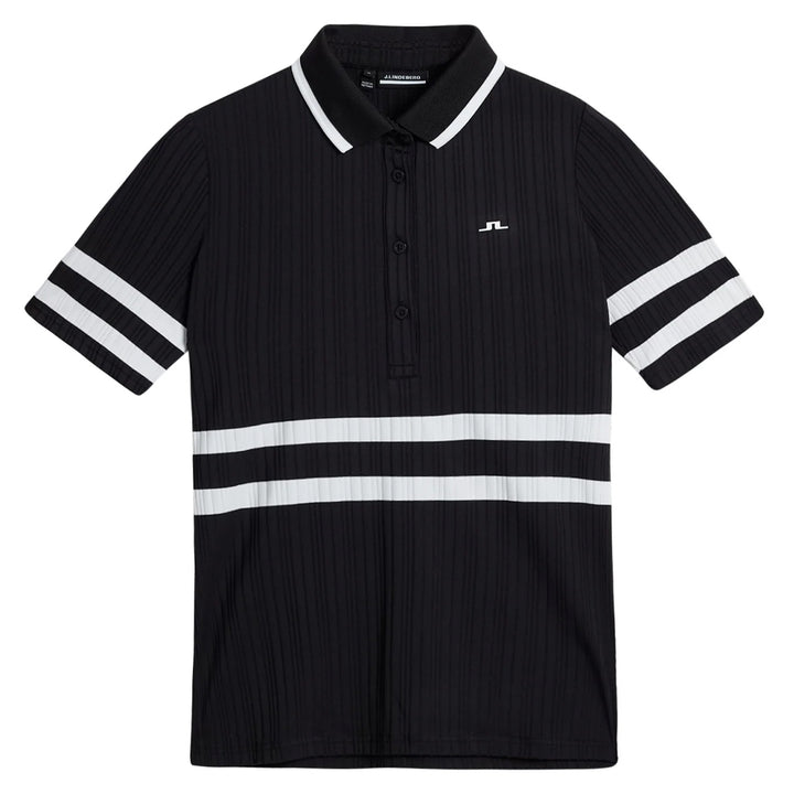J.Lindeberg Moira Golf Polo Black - FW23 Women