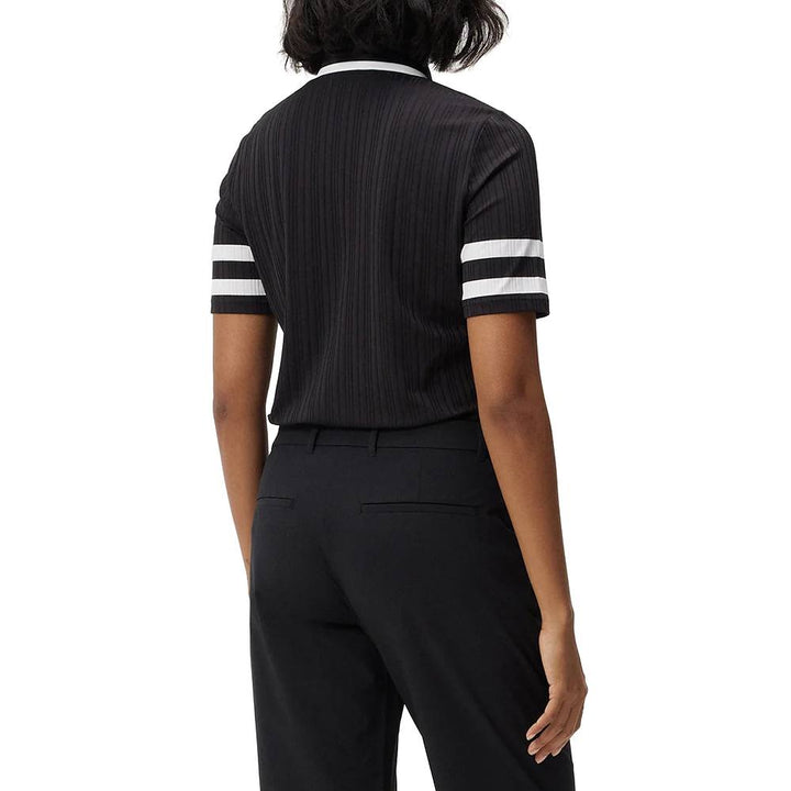 J.Lindeberg Moira Golf Polo Black - FW23 Women