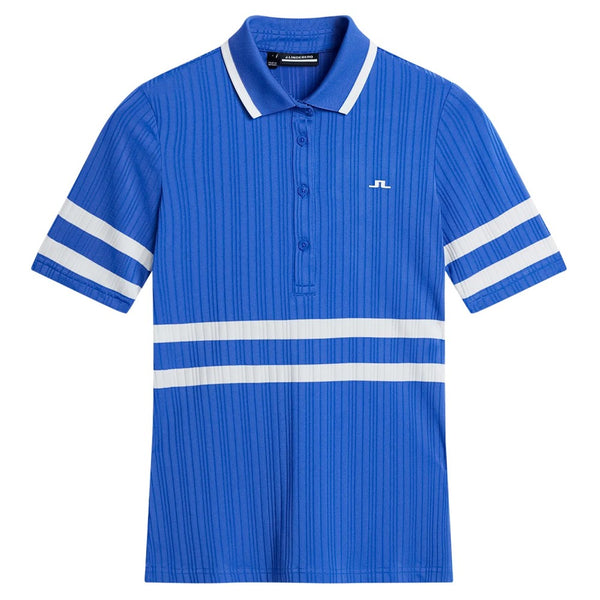J.Lindeberg Moira Golf Polo Dazzling Blue - FW23 Women