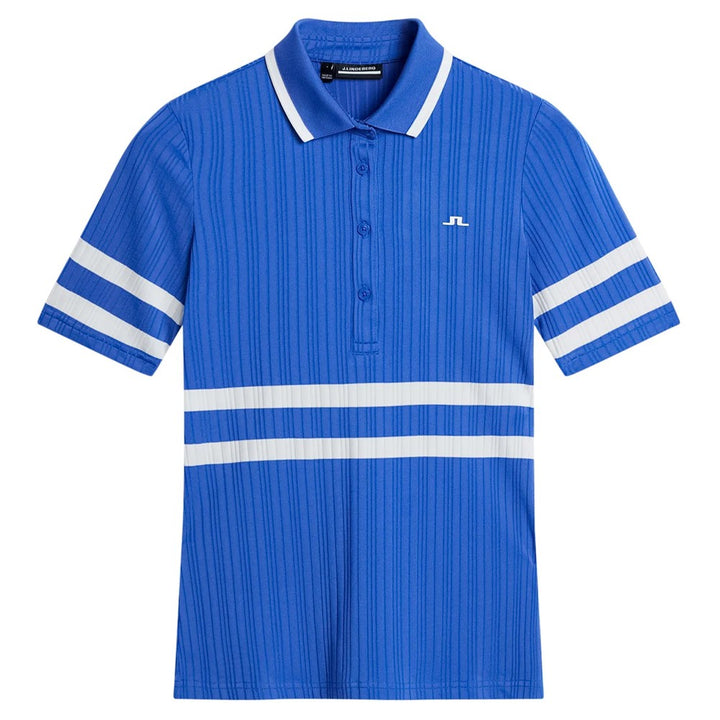 J.Lindeberg Moira Golf Polo Dazzling Blue - FW23 Women