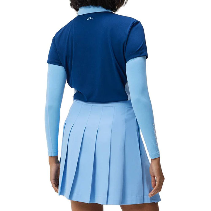J.Lindeberg Jennie Golf Polo Estate Blue - FW23 Women