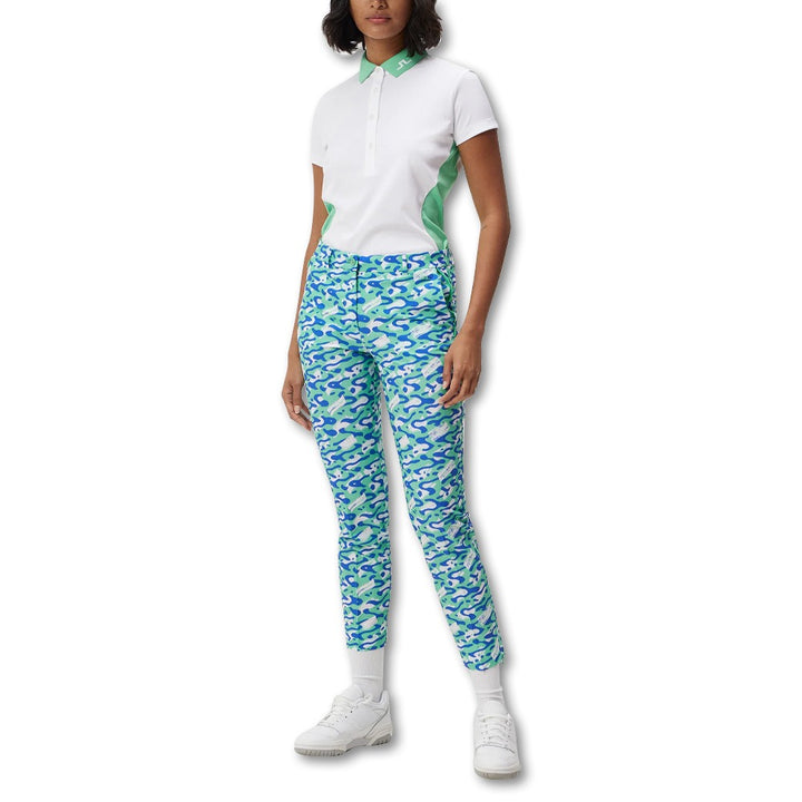 J.Lindeberg Jennie Golf Polo White - FW23 Women