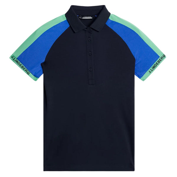 J.Lindeberg Perinne Golf Polo JL Navy - FW23 Women