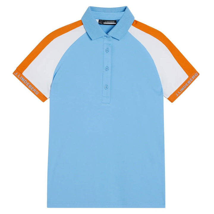 J.Lindeberg Perinne Golf Polo Little Boy Blue - FW23 Women